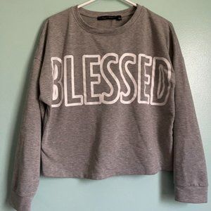 Long Sleeve Gray Top